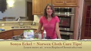 Norwex Cloth Care Tips [upl. by Yeca70]