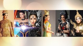 ชุดประจำชาติ Creative thai 20112016 l MU Thailand National Costume [upl. by Dez]