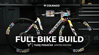 Full Bike Built Colnago V4Rs Tadej  the bike for the World Championships in Zurich [upl. by Dorothee]