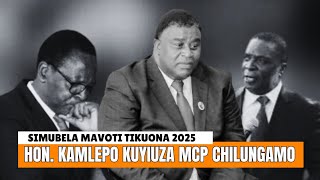 Hon Kamlepo Kalua kuyiwuza MCP chilungamo mosanyengelera ayi [upl. by Dlaregztif]