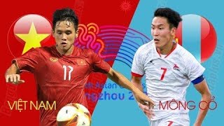 🔴Trực tiếp bóng đá Việt Nam vs Mông Cổ  Asiad 19 2023 hôm nay 199 [upl. by Amand]