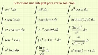 Varios ejercicios resueltos de integrales por partes  Pares del libro de Stewart 6ta edición [upl. by Hadleigh]