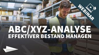 Mit ABCXYZ Analyse Bestände effektiver managen  EazyStock Webinar [upl. by Cirala]