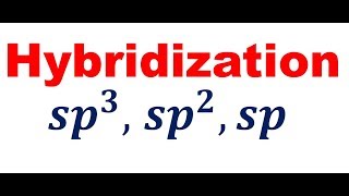 Hybridization in carbon sp3 sp2 and sp Basic concept of organic chemistry Class 11 in hindi [upl. by Lekcar]