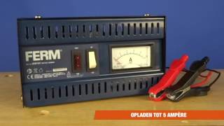 FERM Acculader  6V12V  5A  BCM1021 [upl. by Anits]