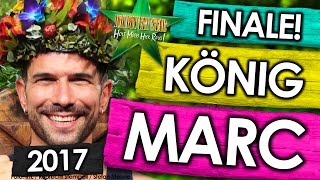 Dschungelcamp 2017  DSCHUNGELKÖNIG Marc Hanka Prinzessin Florian Prinz FINALE IBES RTL [upl. by Siradal]