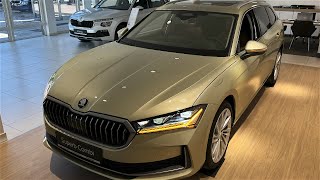 NEW Skoda SUPERB Combi LampK 2024  Visual review [upl. by Hump]