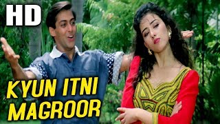 Kyun Itni Magroor  Vinod Rathod  Yeh Majhdhaar 1996 Songs  Salman Khan Manisha Koirala [upl. by Stavro]