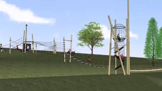 Virtueller Rundgang  Neuer Kletterpark in Medebach Sauerland in 2015 [upl. by Allard839]