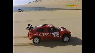 1993 Pharaohs Rally Raid  Stage 12  Citroen ZX  Mitsubishi Pajero  Eurosport [upl. by Oemac]