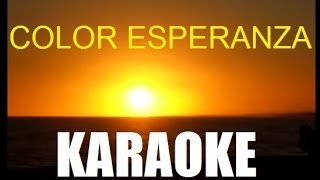 KARAOKE Color Esperanza [upl. by Anrol683]