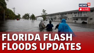 Florida Weather Live  Florida Flood 2024  US News Live  Floods Grip Florida Live  News18  N18L [upl. by Ahsia]