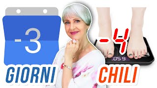 COME DIMAGRIRE VELOCEMENTE con la DIETA dei 3 GIORNI PERDI fino a 4 CHILI [upl. by Nevil]