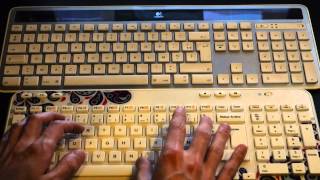 Les Numériques  Test clavier Logitech K360 [upl. by Cavil]