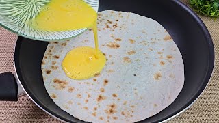 Gießen Sie die Eier auf die Tortilla und Sie werden vom Ergebnis begeistert sein lecker 🔝2 Rezepte [upl. by Chaworth247]