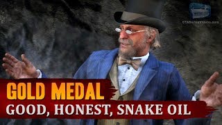 Red Dead Redemption 2  Mission 16  Good Honest Snake Oil Gold Medal [upl. by Jacquie]