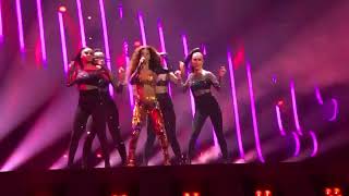 eleni foureira  fuego live eurovision 2018 [upl. by Kcireddor]