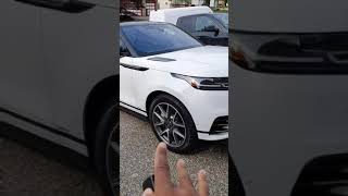 2021 Range Rover Velar INSANE Interior Features [upl. by Aihsekram444]