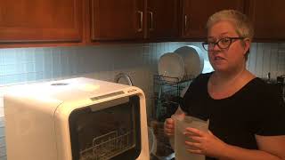 Comfee Mini Countertop Dishwasher Review [upl. by Yrebmik]