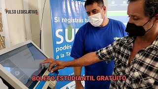 Boleto Estudiantil Gratuito ¿Cómo se realiza la activación [upl. by Dyolf]