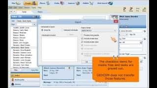 Video 4  Create a GEDCOM File [upl. by Airetnohs]