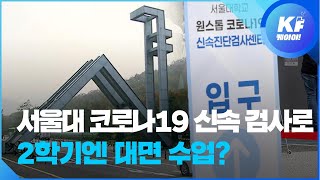 서울대 코로나19 ‘신속 검사’ 오늘부터…2학기엔 대면 수업  KBS [upl. by Allebasi62]