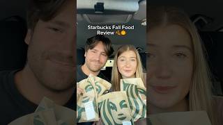 Starbucks Fall Food Review 🎃 pt 1 starbucks starbuckscoffee starbucksfall foodie food shorts [upl. by Gallager]