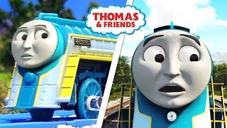 Runaway James Chase amp Crash Clean Up  The Adventure Begins Thomas amp Friends Remake Comparison [upl. by Leunamme]