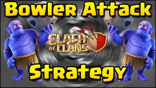 Clash of Clans  Bowler Attack Strategy NEW TROOP  How to use the Bowler [upl. by Ataynik]