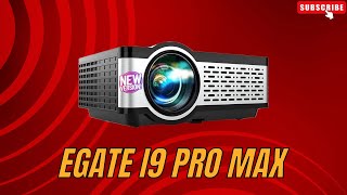 EGate i9 Pro with Keystone Bluetooth amp Tripod  LED Projector [upl. by Aural]