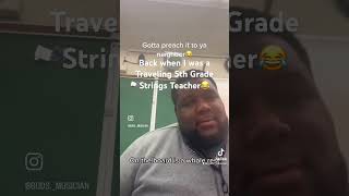 Teacher Chronicles teacher music musicteacher orchestra strings education preach preacher [upl. by Rednirah940]