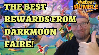 May 29 Darkmoon Faire Guide  The Best Path Through the Rewards Tree Warcraft Rumble [upl. by Elvina]