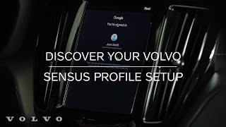 Driver Profile Setup  Volvo Cars [upl. by Notrab]