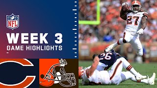 Bears vs Browns Week 3 Highlights  NFL 2021 [upl. by Girard]