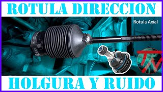 RUIDO y VIBRACION EN LA DIRECCION  Holgura Rotula Axial  Comprobar y Cambiar rotulas de dirección [upl. by Ailedroc]