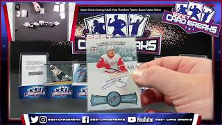 Upper Deck Hockey Multi Year Random Teams Super Value Mixer with NHCD amp Bedard giveaways 5624 [upl. by Killy]