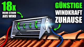 Kuriose DachWindwalze soll die effizienteste WindTurbine der Welt sein [upl. by Ecnerret307]