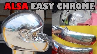 Easy Chrome Brush or Spray on Chrome [upl. by Nnayt]