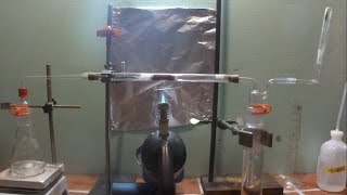 Preparation of ethanal acetaldehyde  Fehlings Test [upl. by Henderson64]