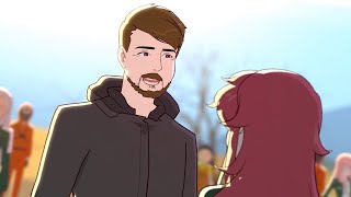 I Met MrBeast  Animated [upl. by Rella]