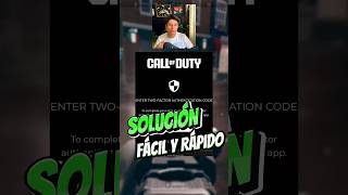 SOLUCIÓN Verificación de 2 Pasos RÁPIDO y FÁCIL para tu cuenta de activision warzone [upl. by Aniratak]