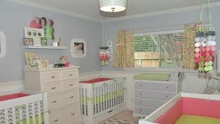 Design Challenge A Nursery for Triplets [upl. by Hulbig48]