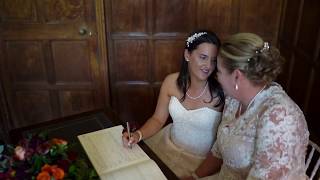 Emma amp CarrieAnn  Hodsock Priory Wedding Video  Beautiful Same Sex Wedding  Wedding Videographer [upl. by Oba691]