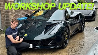 Lotus Emira I Workshop Update No17 [upl. by Einamrej]