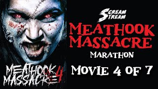 Meathook Massacre 4 📽️ 7 Movie Marathon  FULL HORROR MOVIE [upl. by Hjerpe]