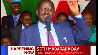 Raila sings liberation song that led to Kenyas achievement of self rule MadarakaDay2018 [upl. by Bernice]