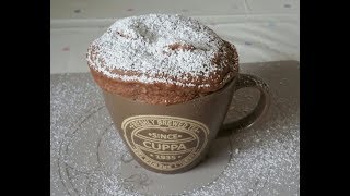 MUG CAKETorta in tazza al microondepronta in solo due minutiTorta monoporzione semplice e veloce [upl. by Noxid622]