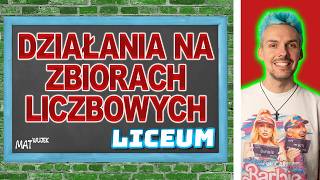 DZIAŁANIA NA ZBIORACH LICZBOWYCH [upl. by Arima]