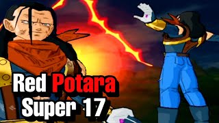 Red Potara Super 17 ABSORBS All My Ki Blasts Budokai Tenkaichi 3 [upl. by Nilre628]