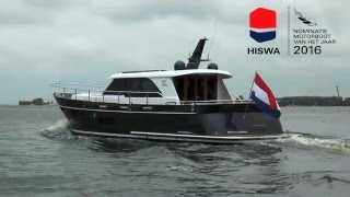 Super Lauwersmeer  genomineerd voor HISWA Motorboot van het Jaar 2016 [upl. by Honeywell412]